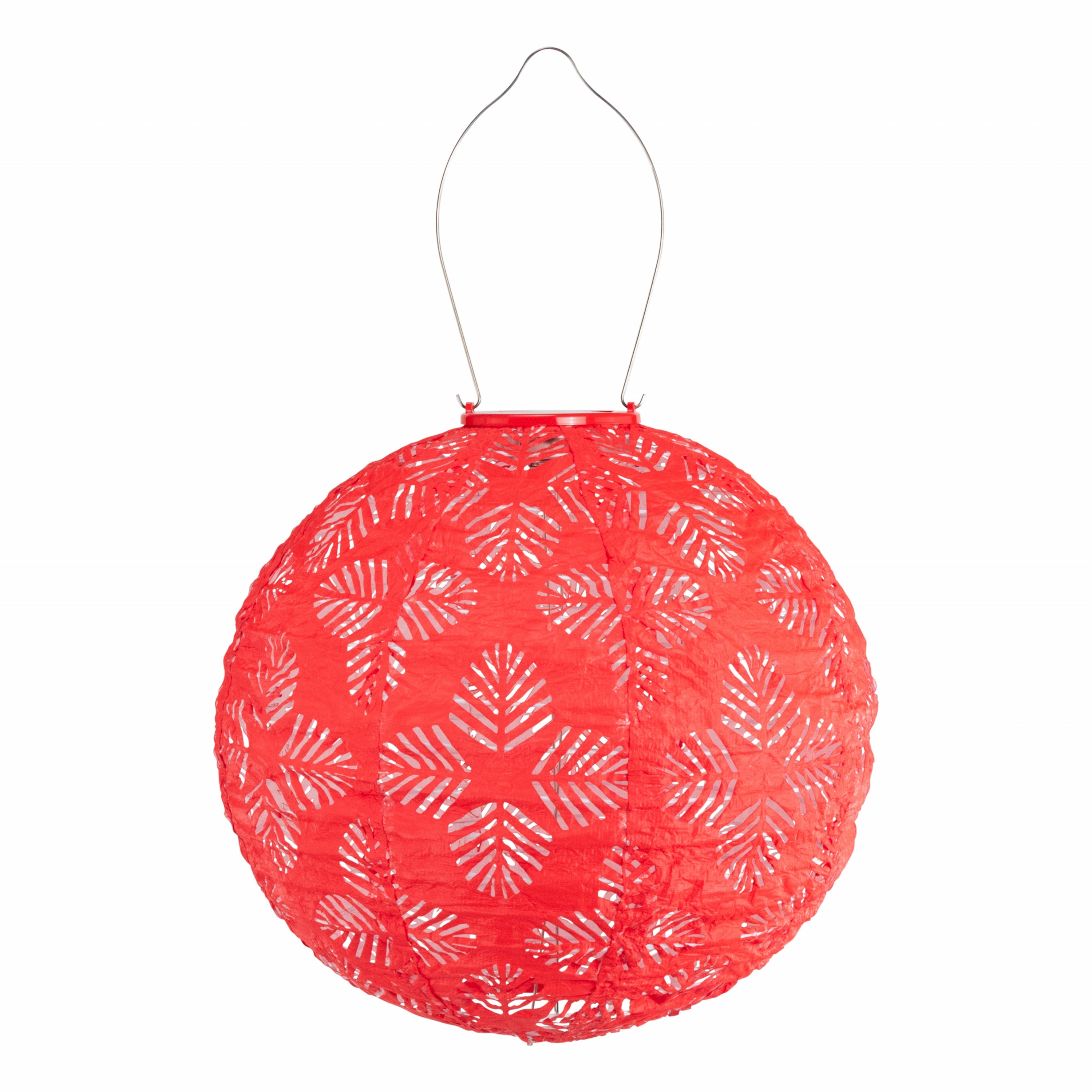 Soji Stella - Brights Geo Palm - 12" Solar Lantern