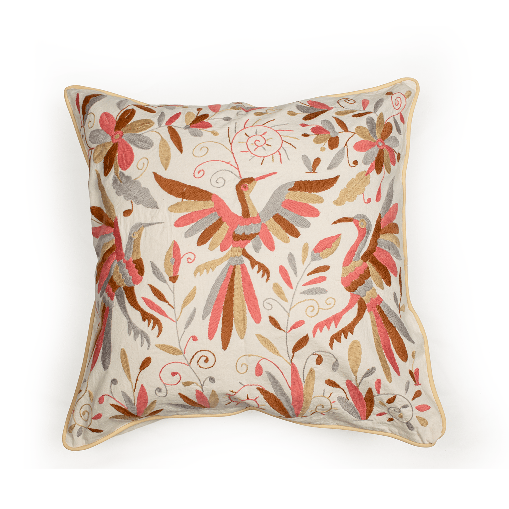 Pink Nature Cushion Cover