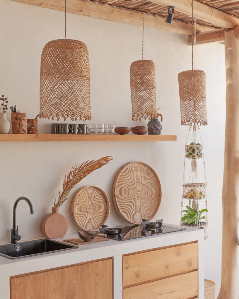 Borneo Rattan Pendant
