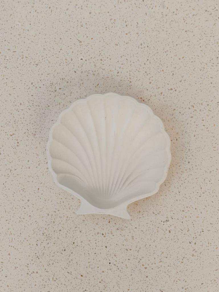 Stucco Shell Trinket Trays - 3 Colors
