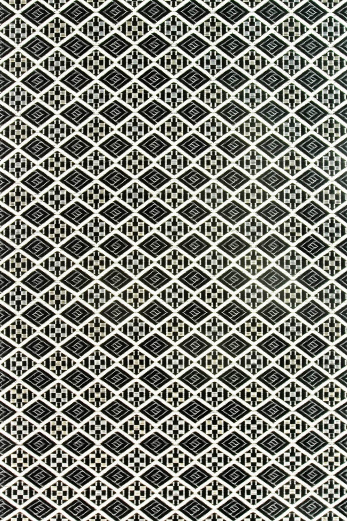 Scotch Black & White Reversible Outdoor Mat