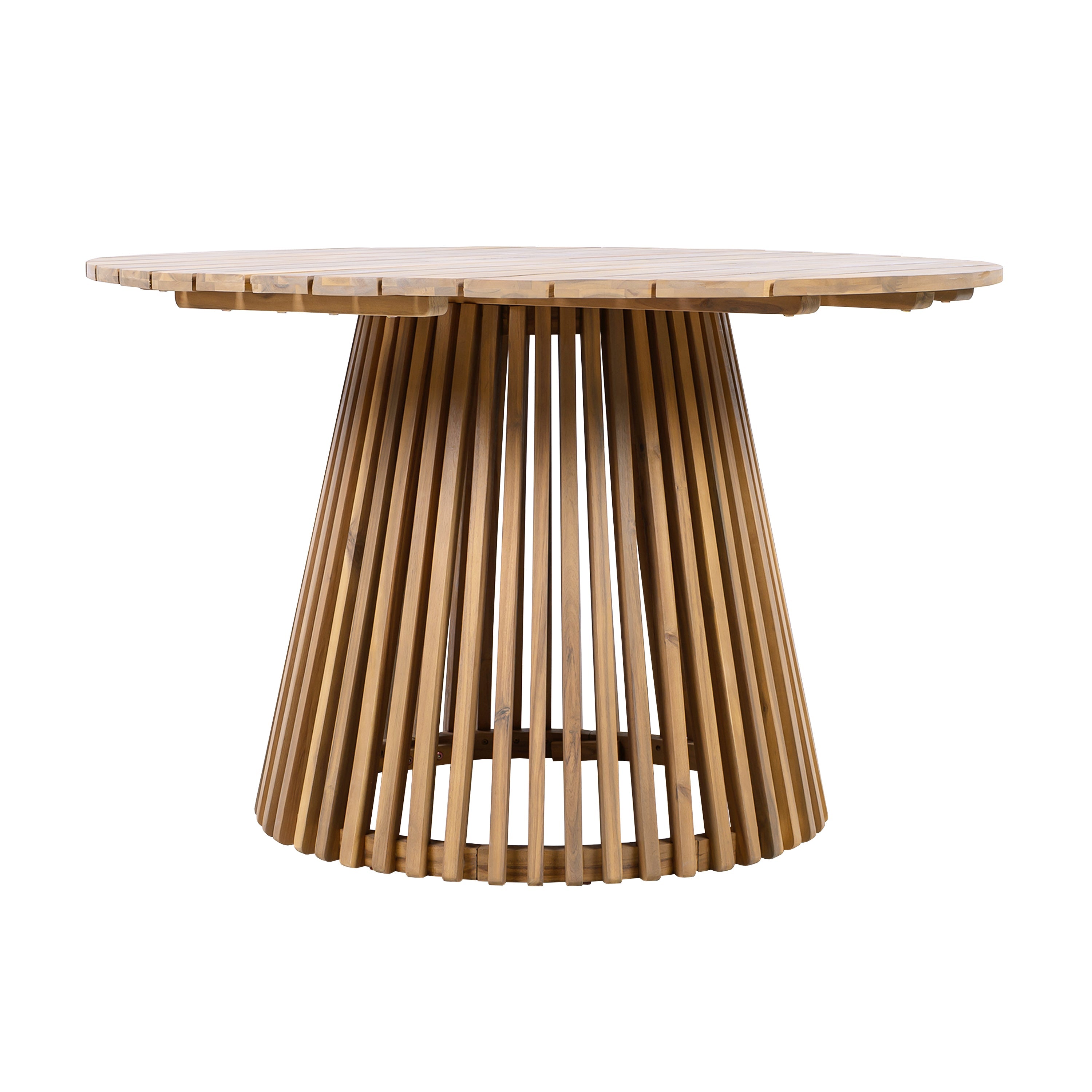 Outdoor Acacia Wood Patio Dining Table - 47.25"