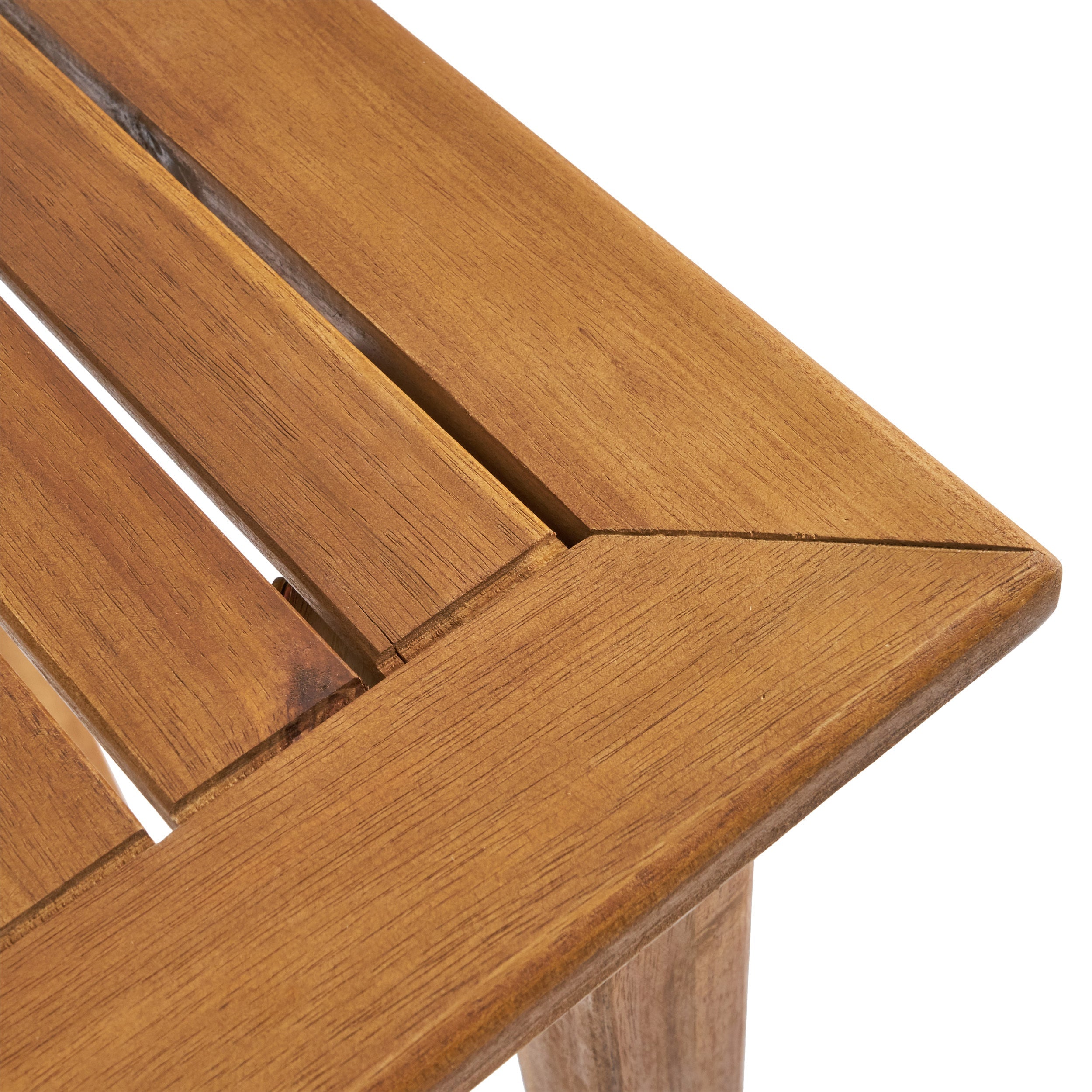 Outdoor Acacia Wood Rectangle Bar Table