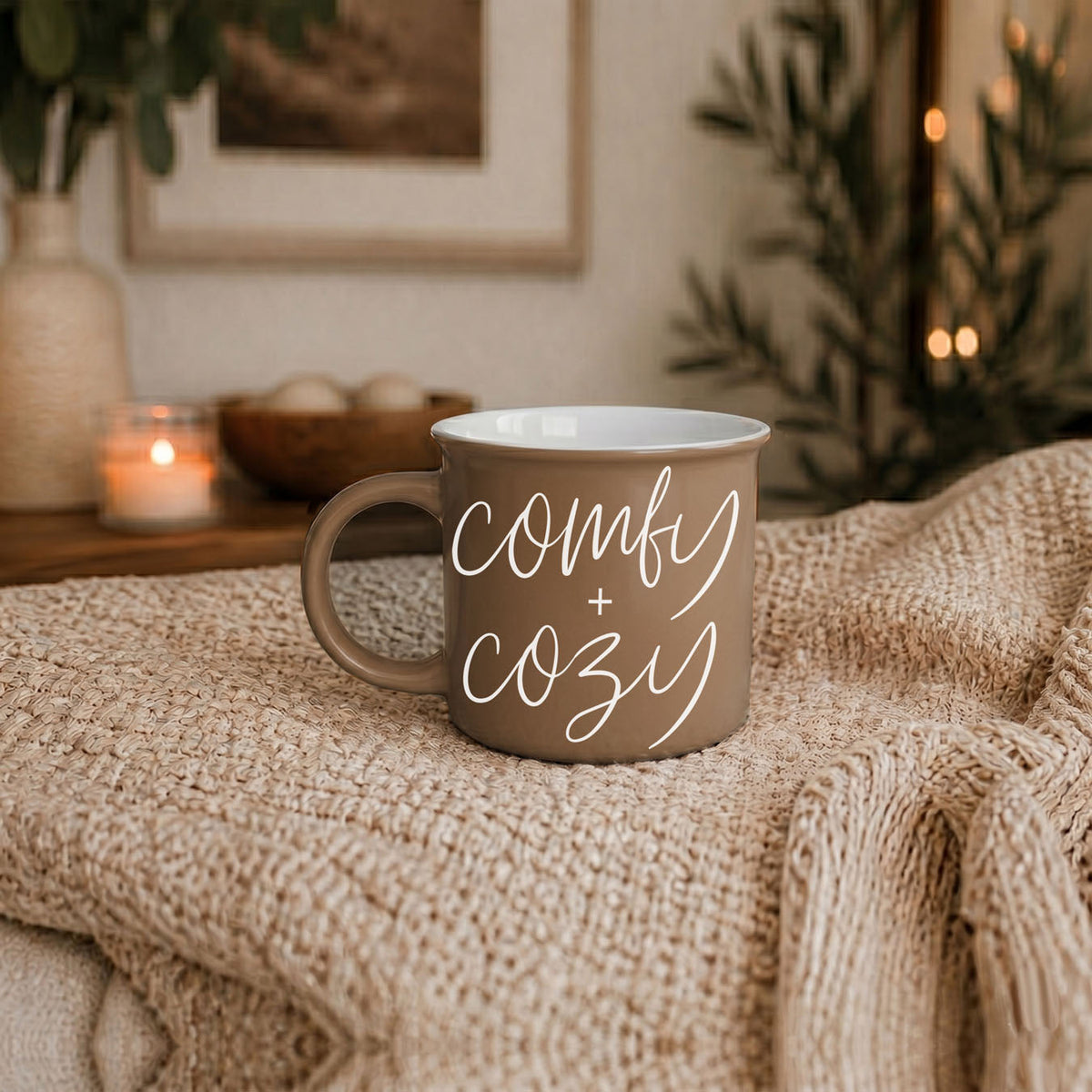 Comfy + Cozy 14 oz Mug