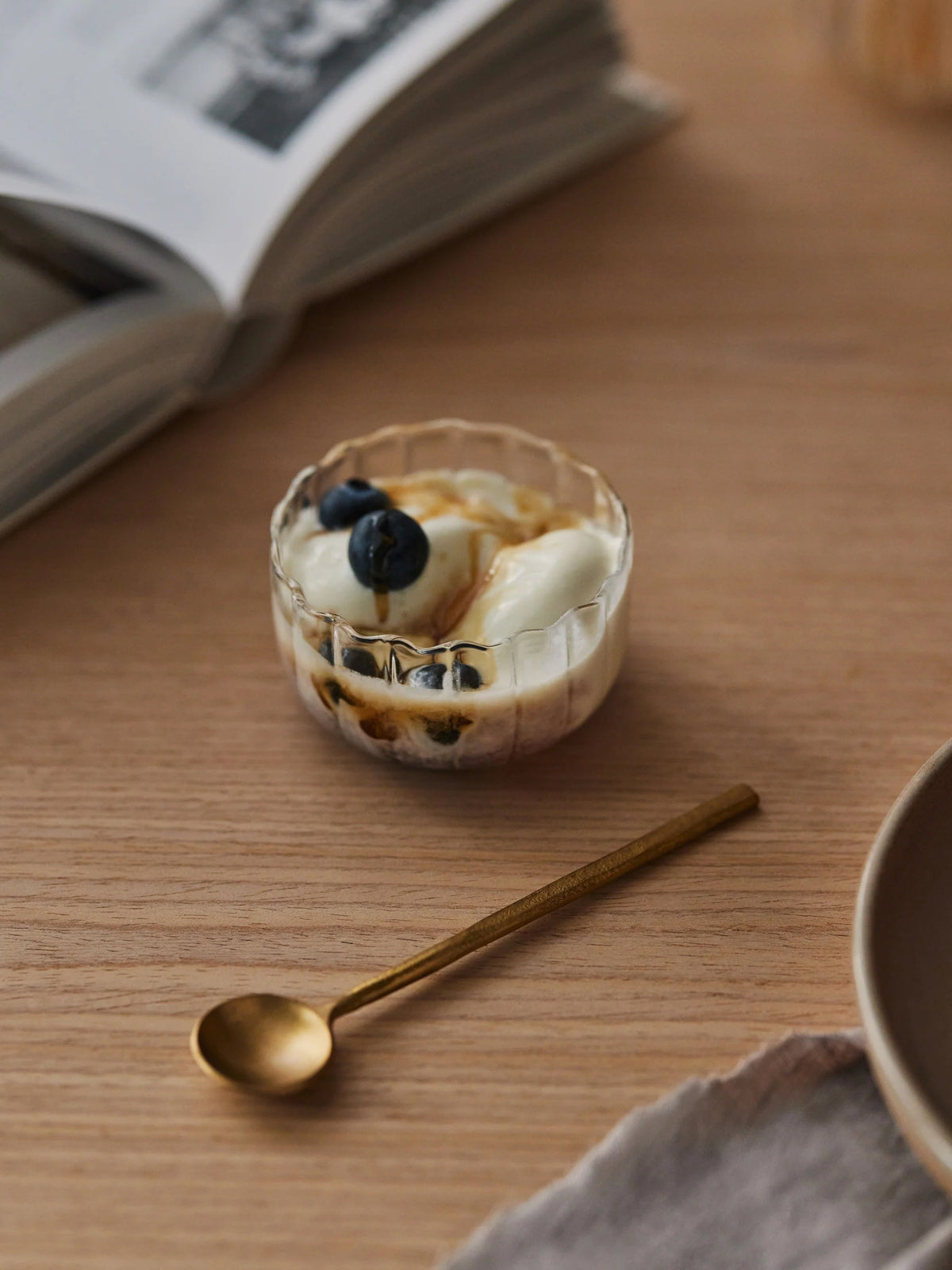 Kira Borosilicate Mouth- Blown Glass Bowls - Set of 2