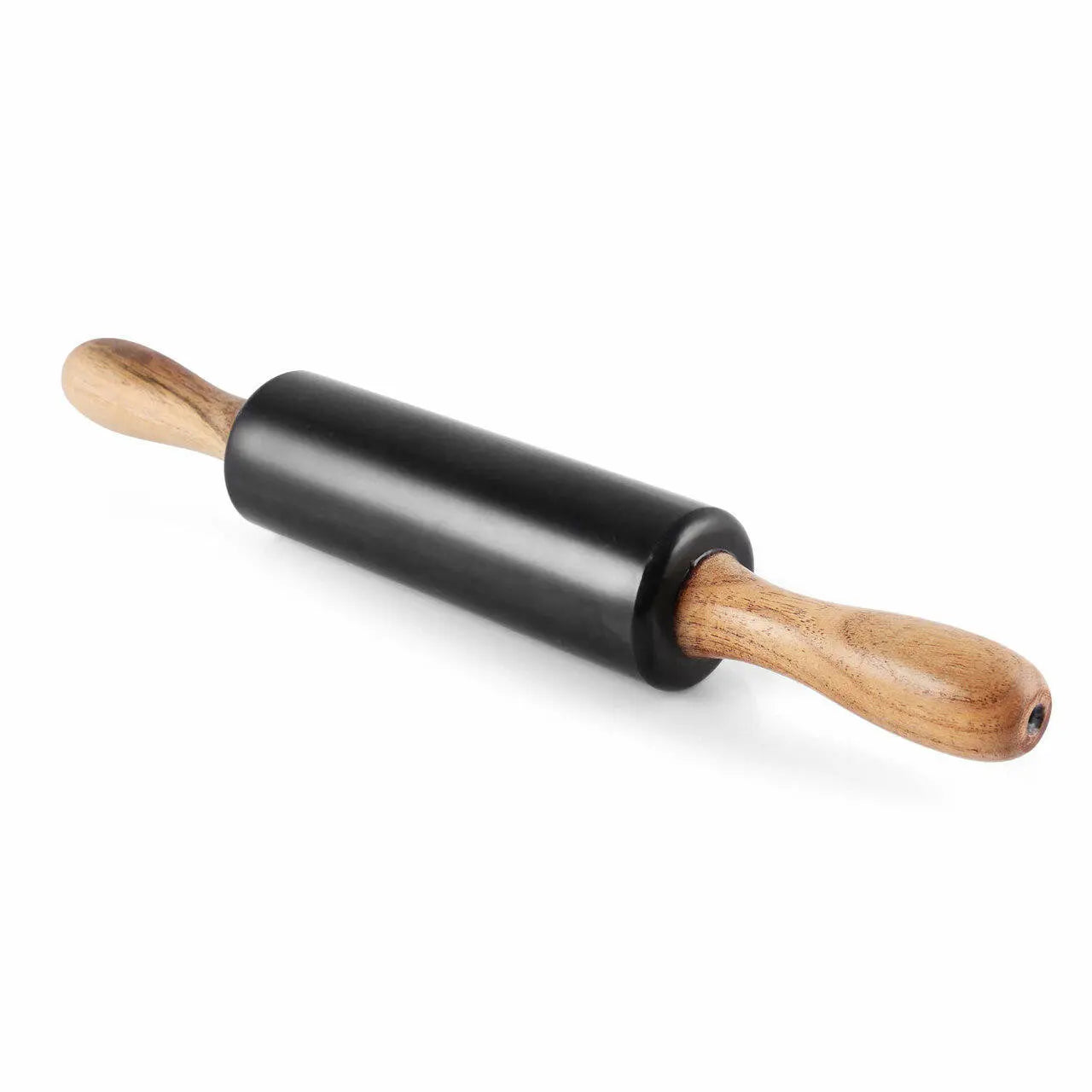 Dolce Black Marble/Wood Rolling Pin