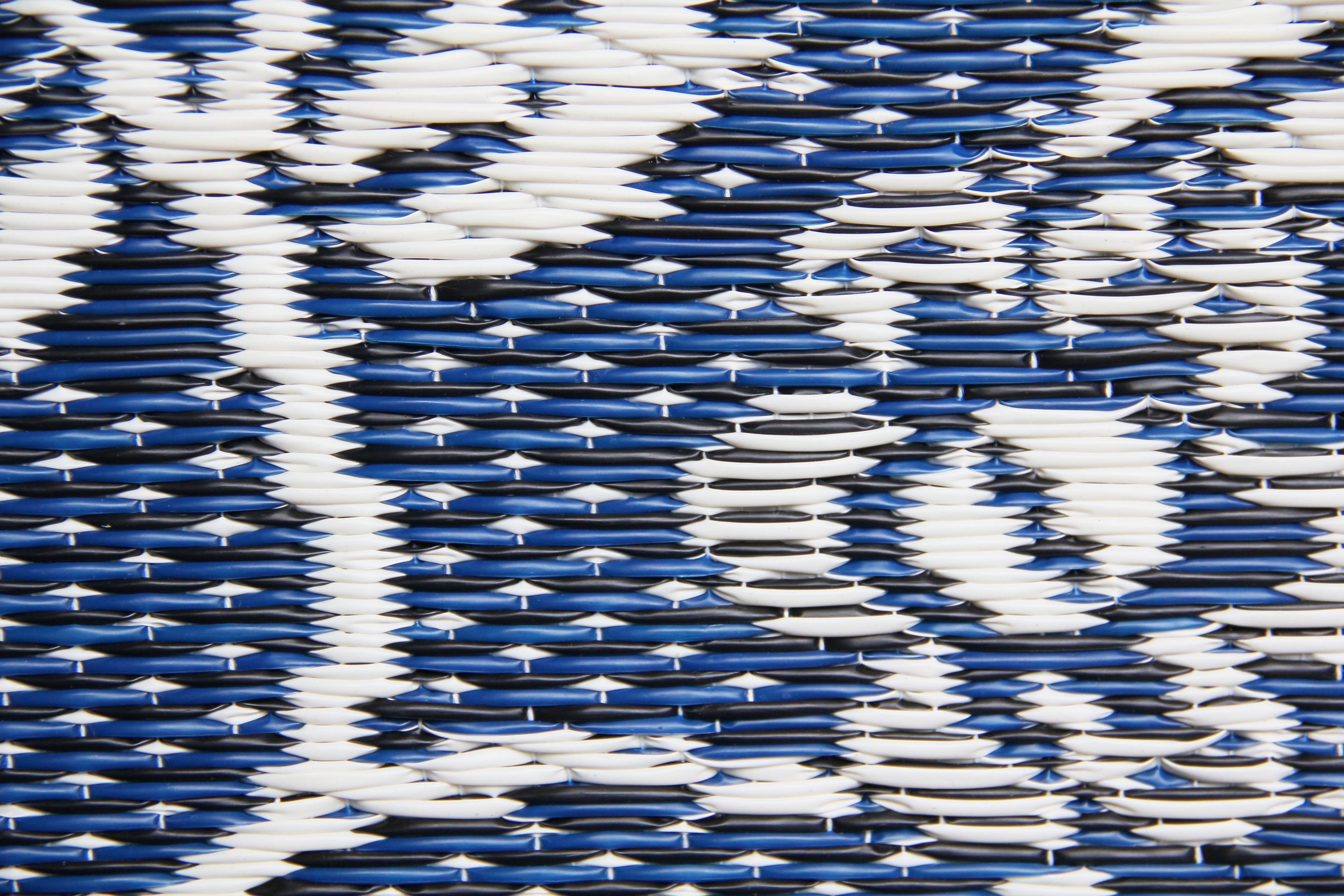 Garland Blue & White Reversible Outdoor Mat