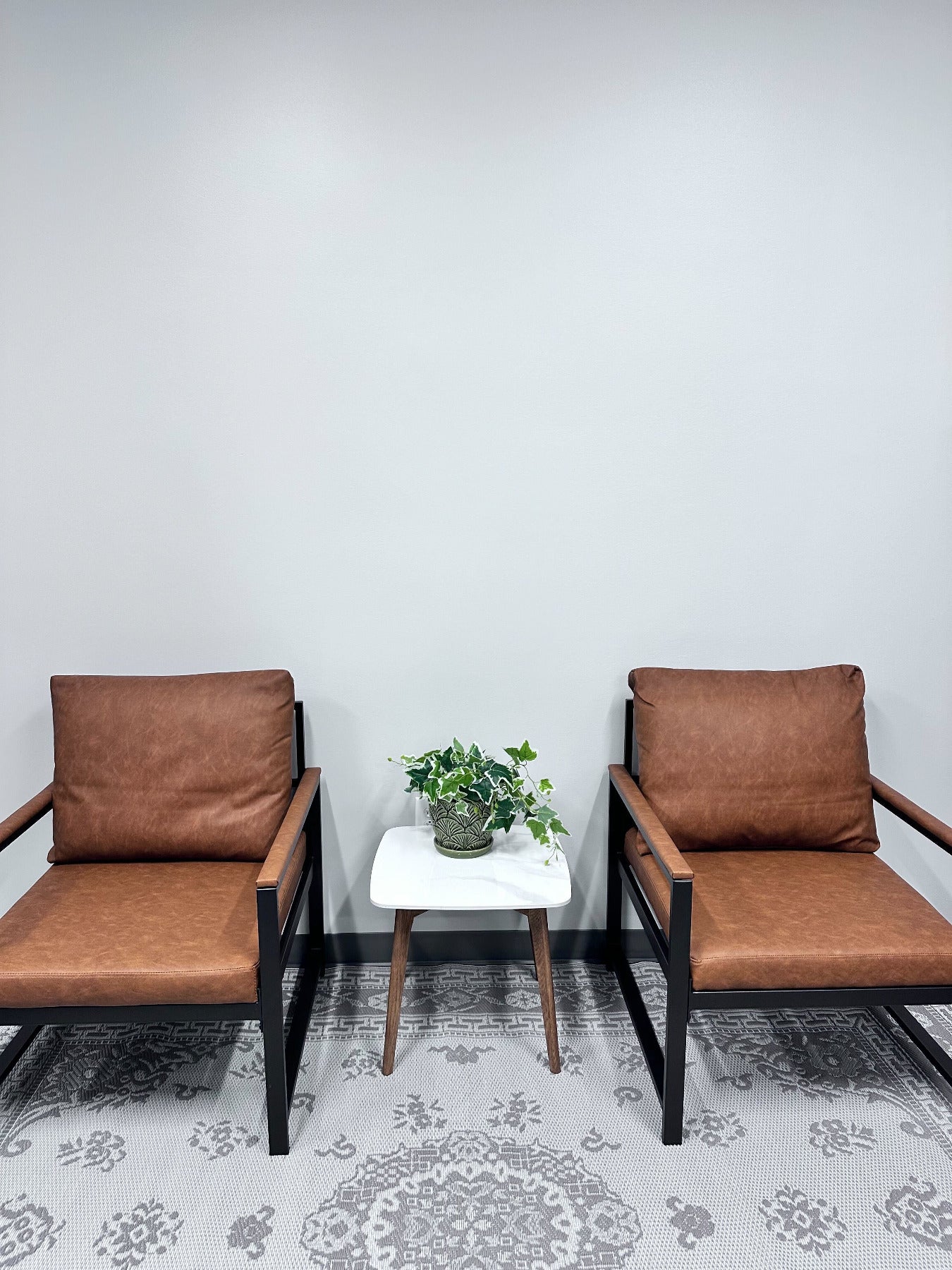 Floral Alabaster Outdoor Mat