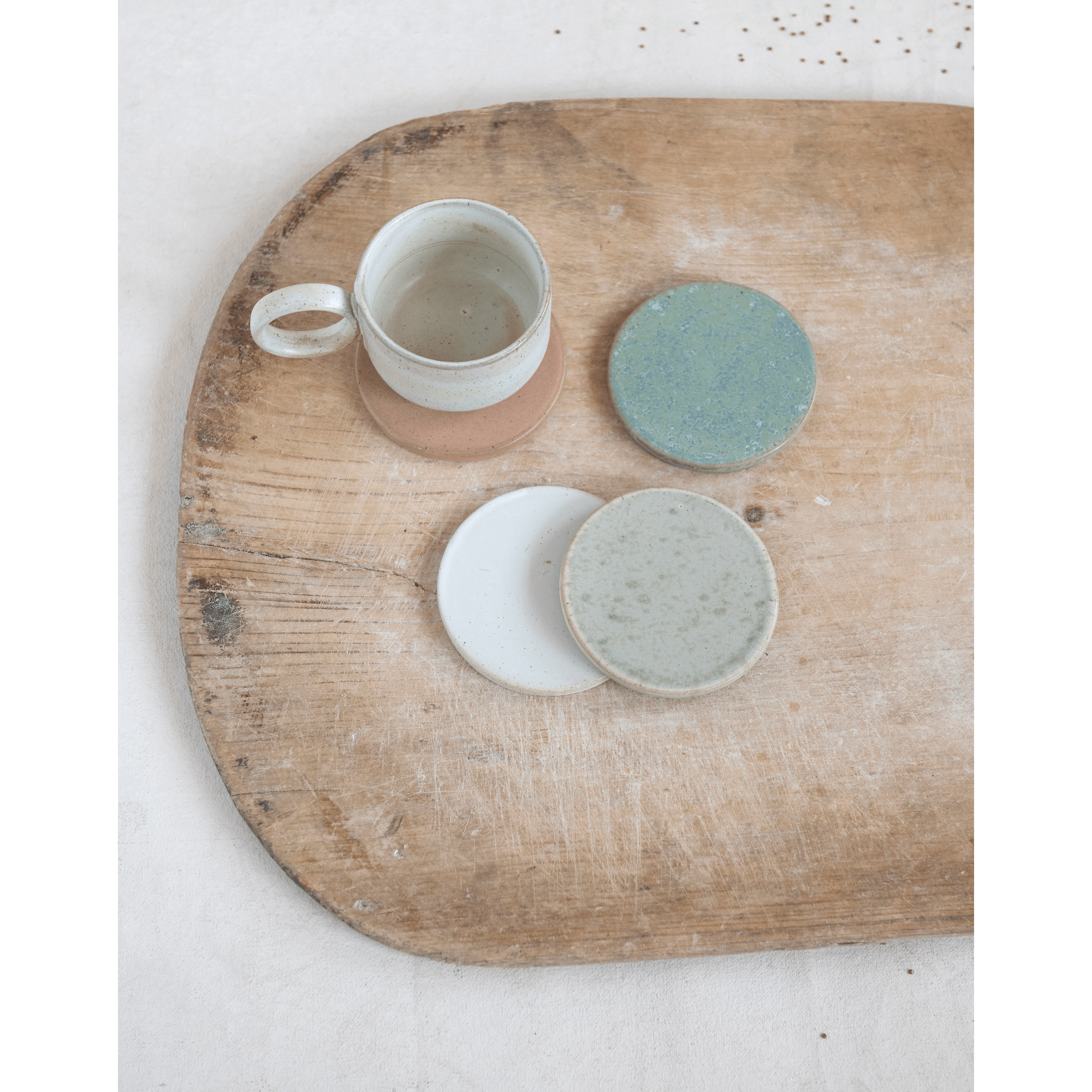 Stoneware Mug with Reactive Glaze - 8 oz