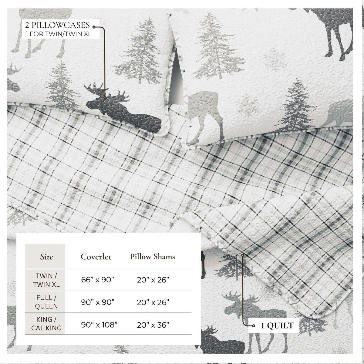 Wilderness Quilt Set - Cabin Collection