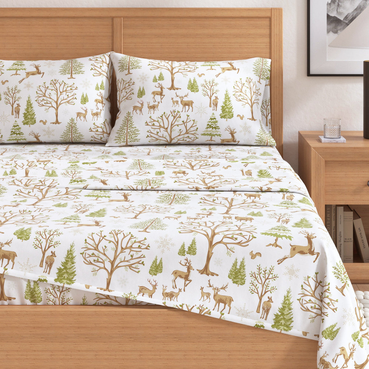 Turkish Cotton Flannel Sheet Sets - Lakeview Collection