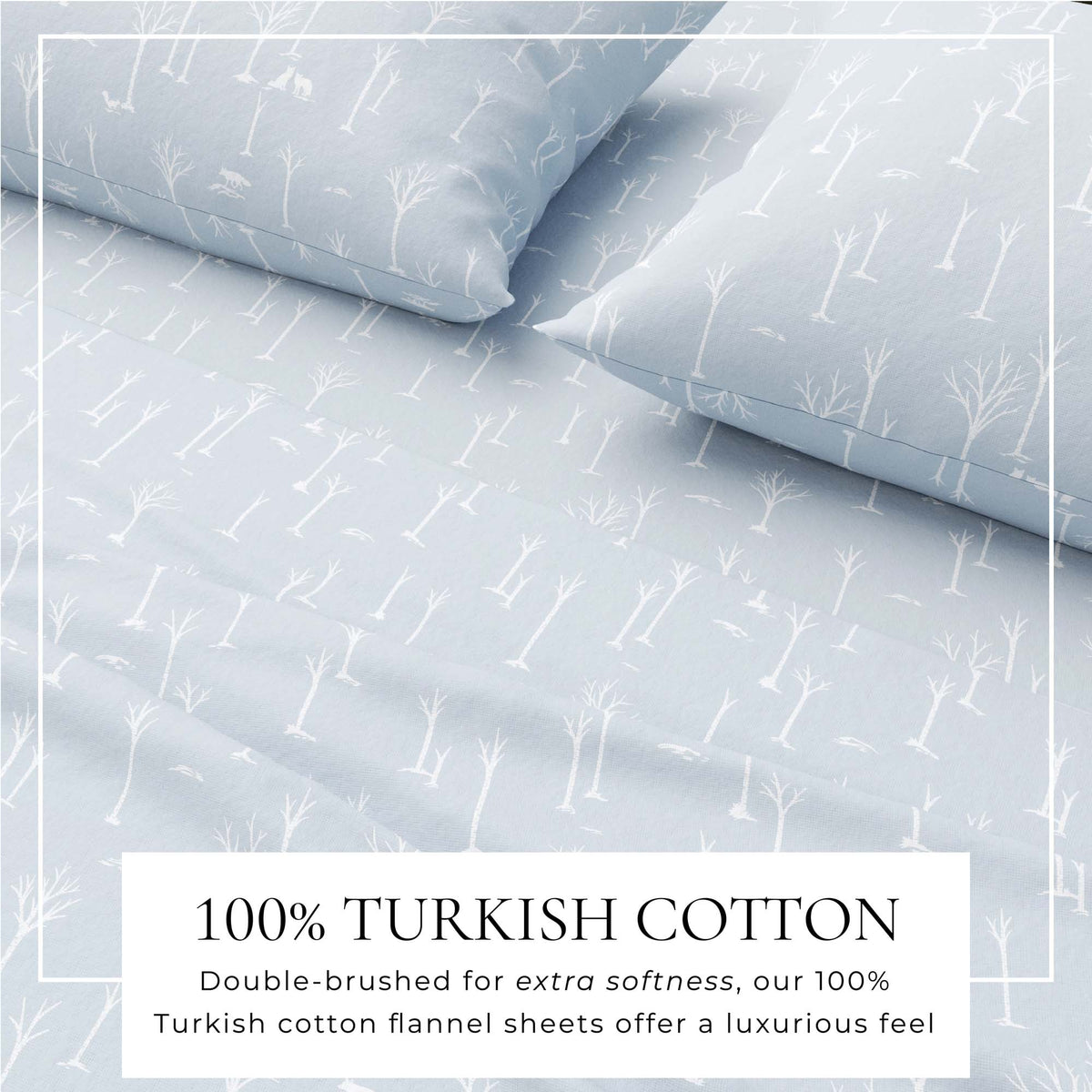 Turkish Cotton Flannel Sheet Sets - Elevated Lodge Collection