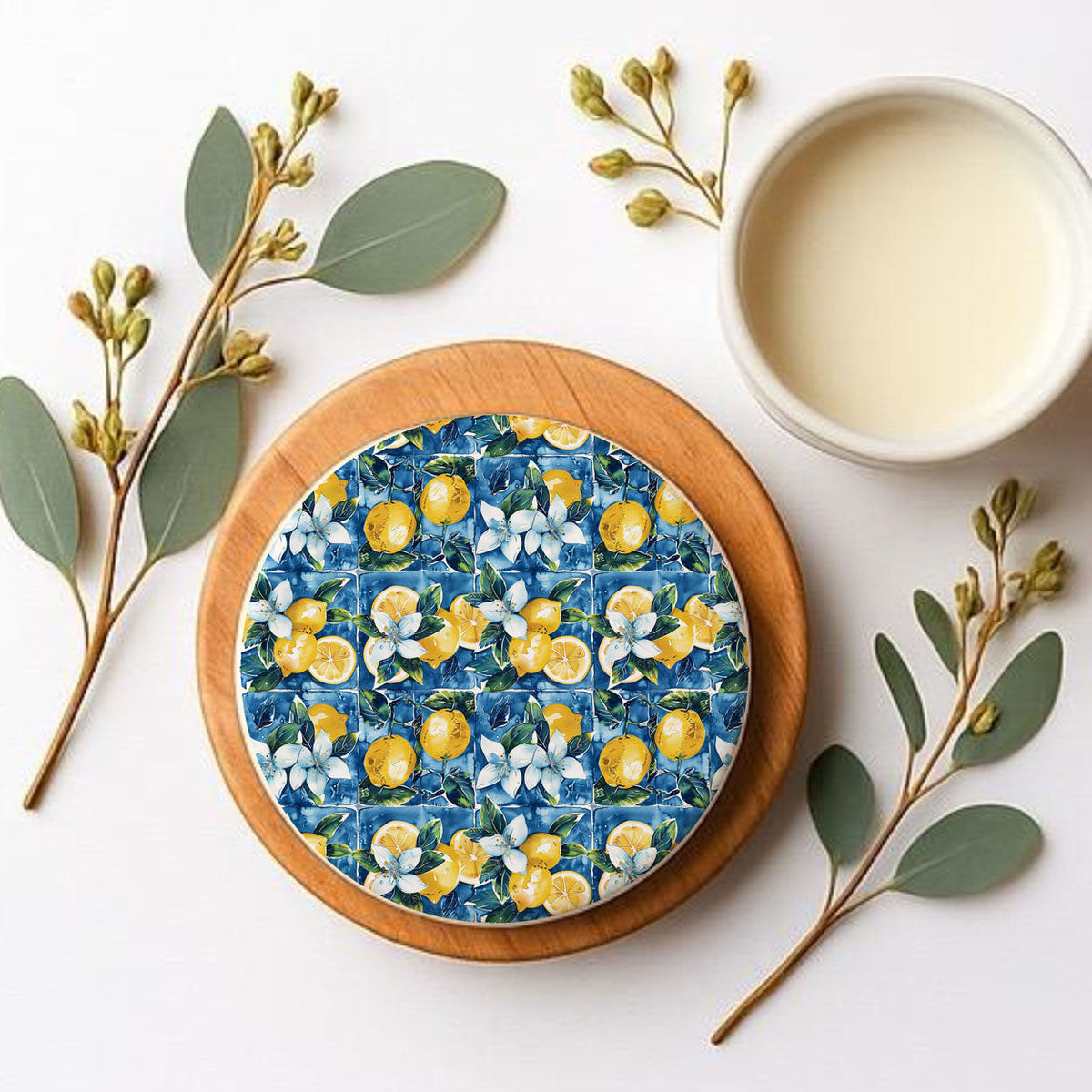 Coasters - Mediterranean Lemon, PRE-ORDER