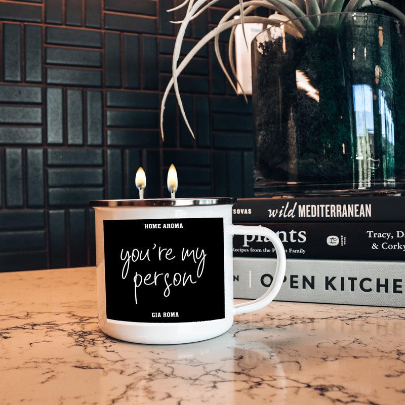 Personalized 16oz Candle Mug