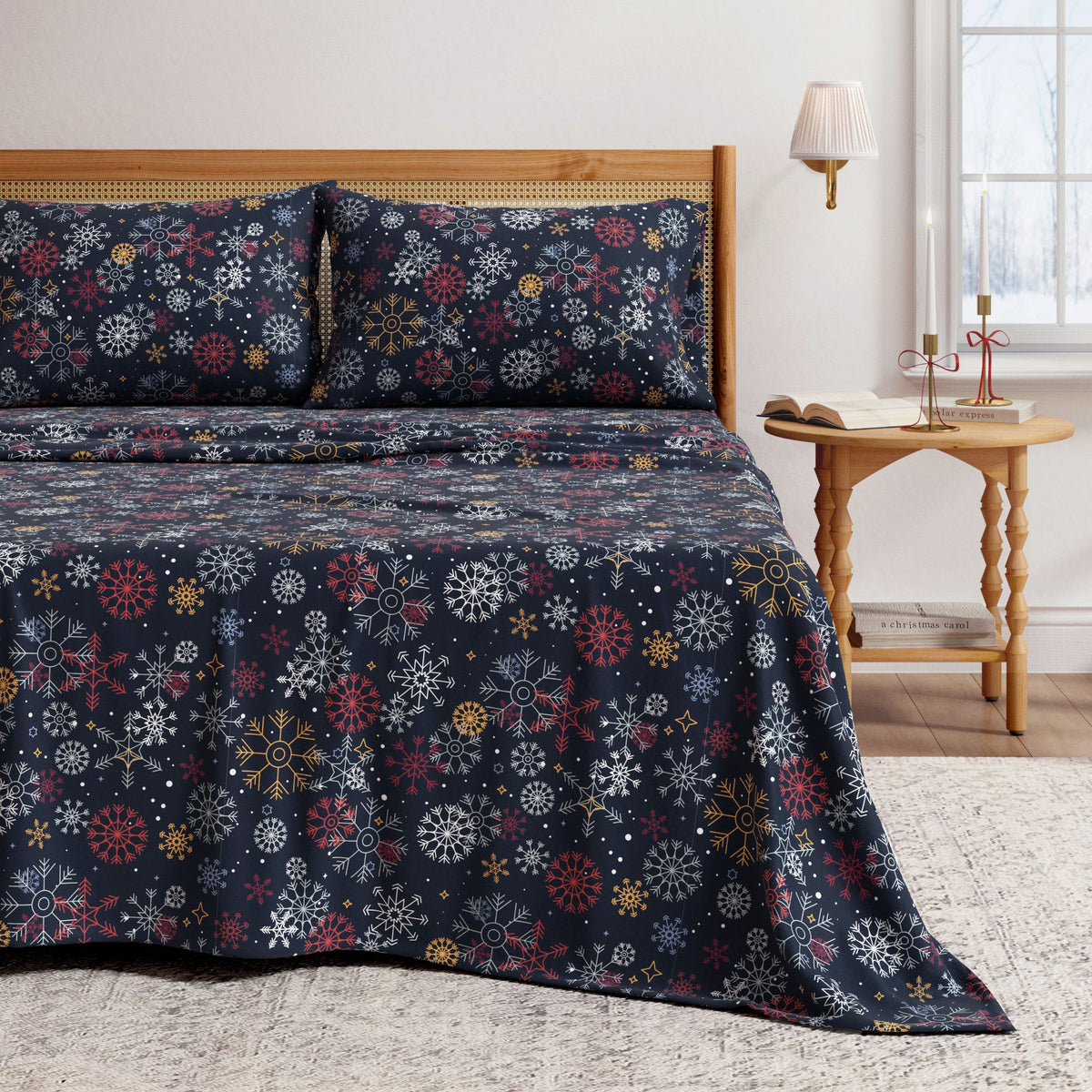 Turkish Cotton Flannel Sheet Sets - Lakeview Collection