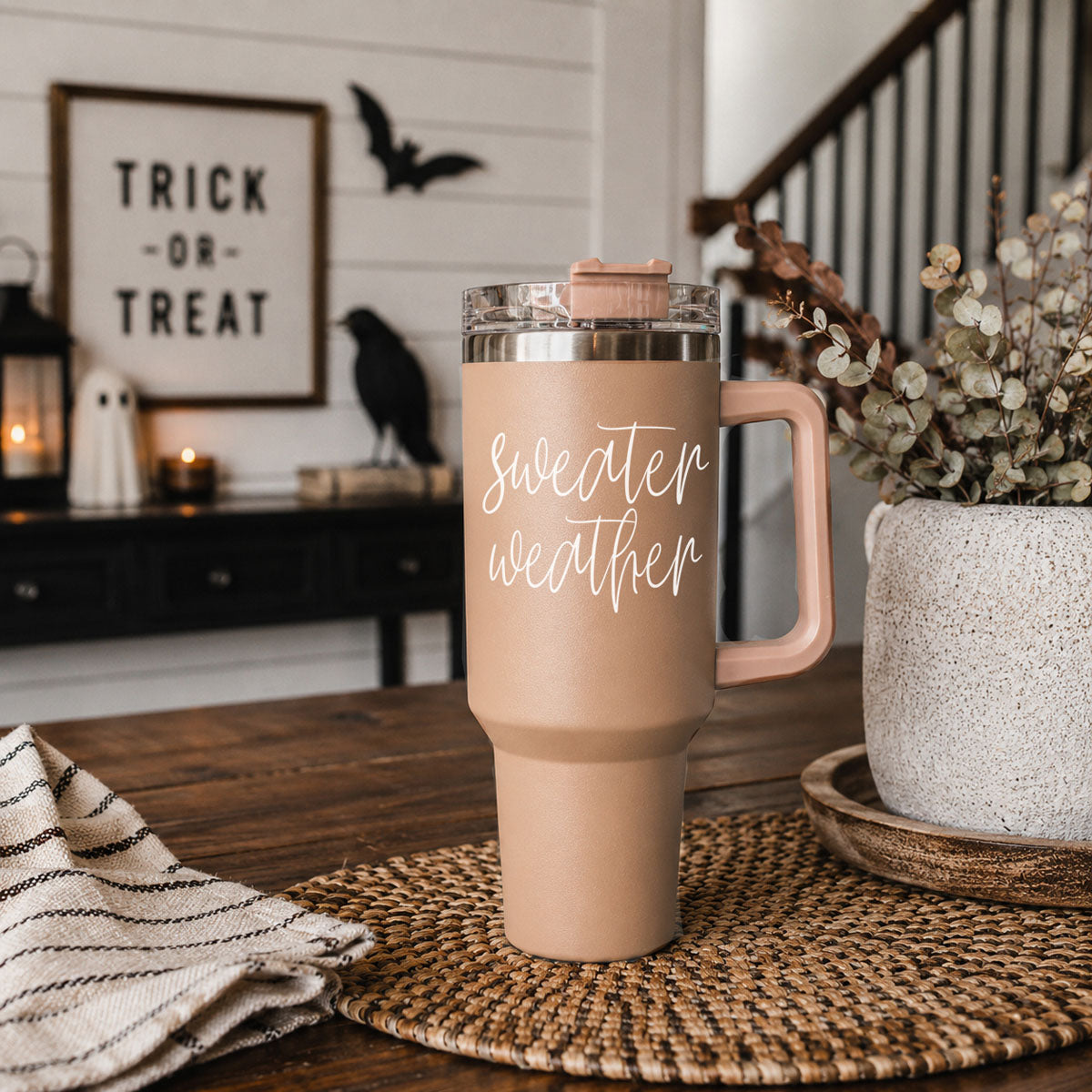 Sweater Weather 40oz Insulated Tumbler
