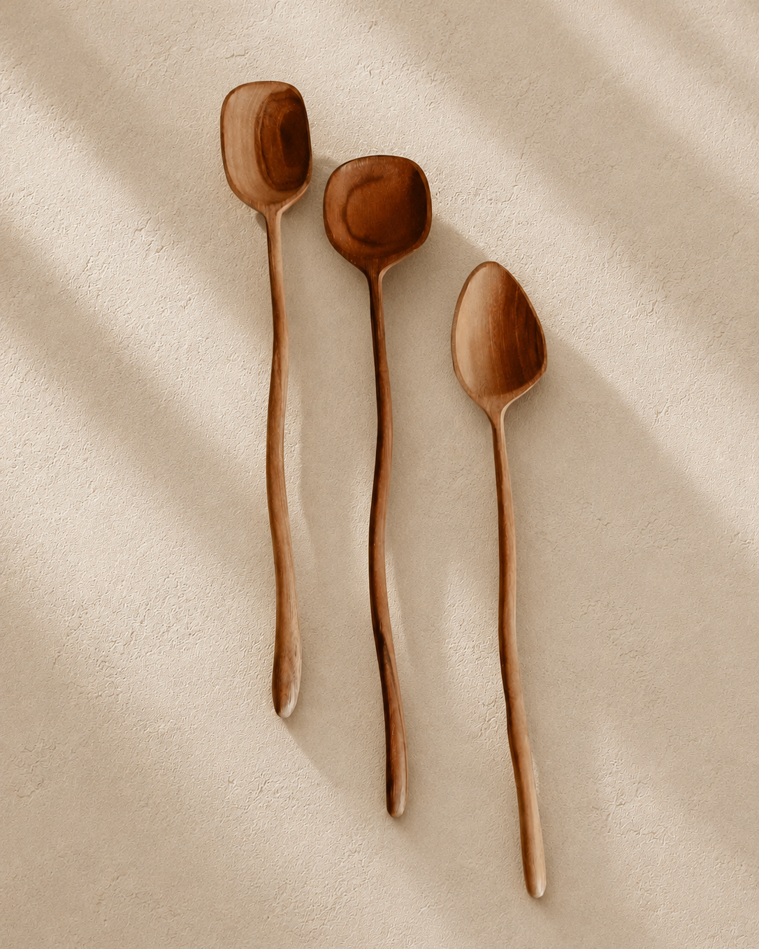 Teak Stirring Spoons