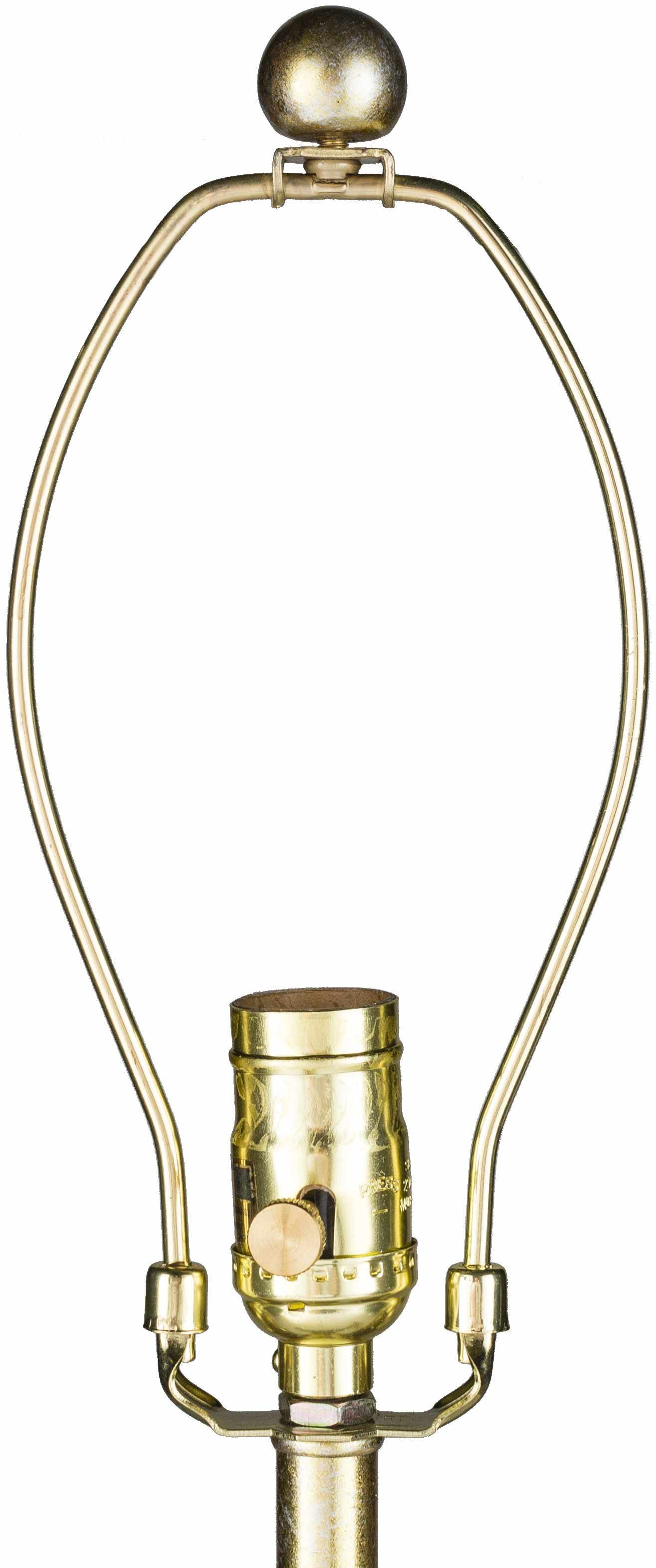 Zell Gold/Crystal Table Lamp