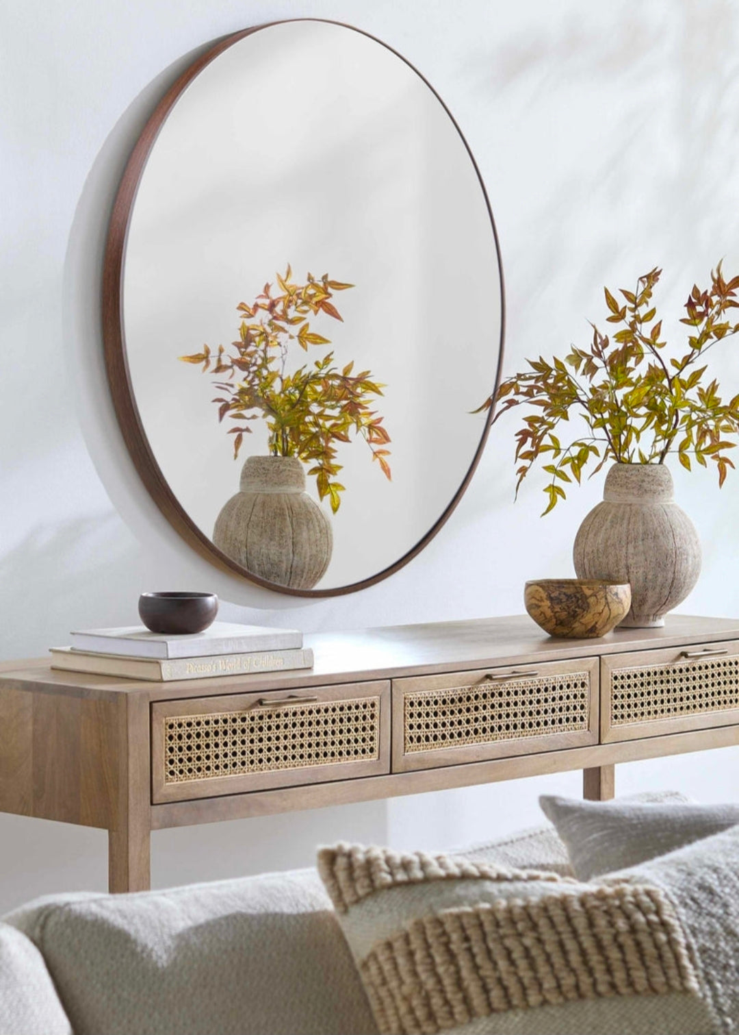 Decorative wall mirrors and modern wall decor pieces