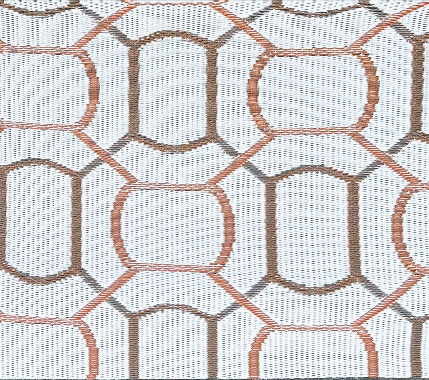 Oblong Brick Light Sienna Reversible Outdoor Mat