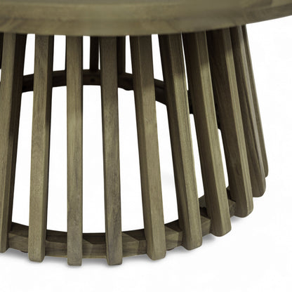 Outdoor Acacia Wood Coffee Table - Grey