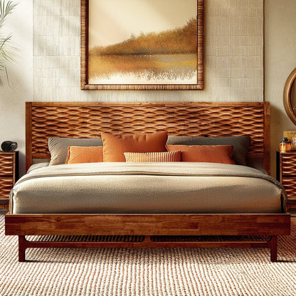 Acacia Elara Platform Bed Frame - 3 Finishes