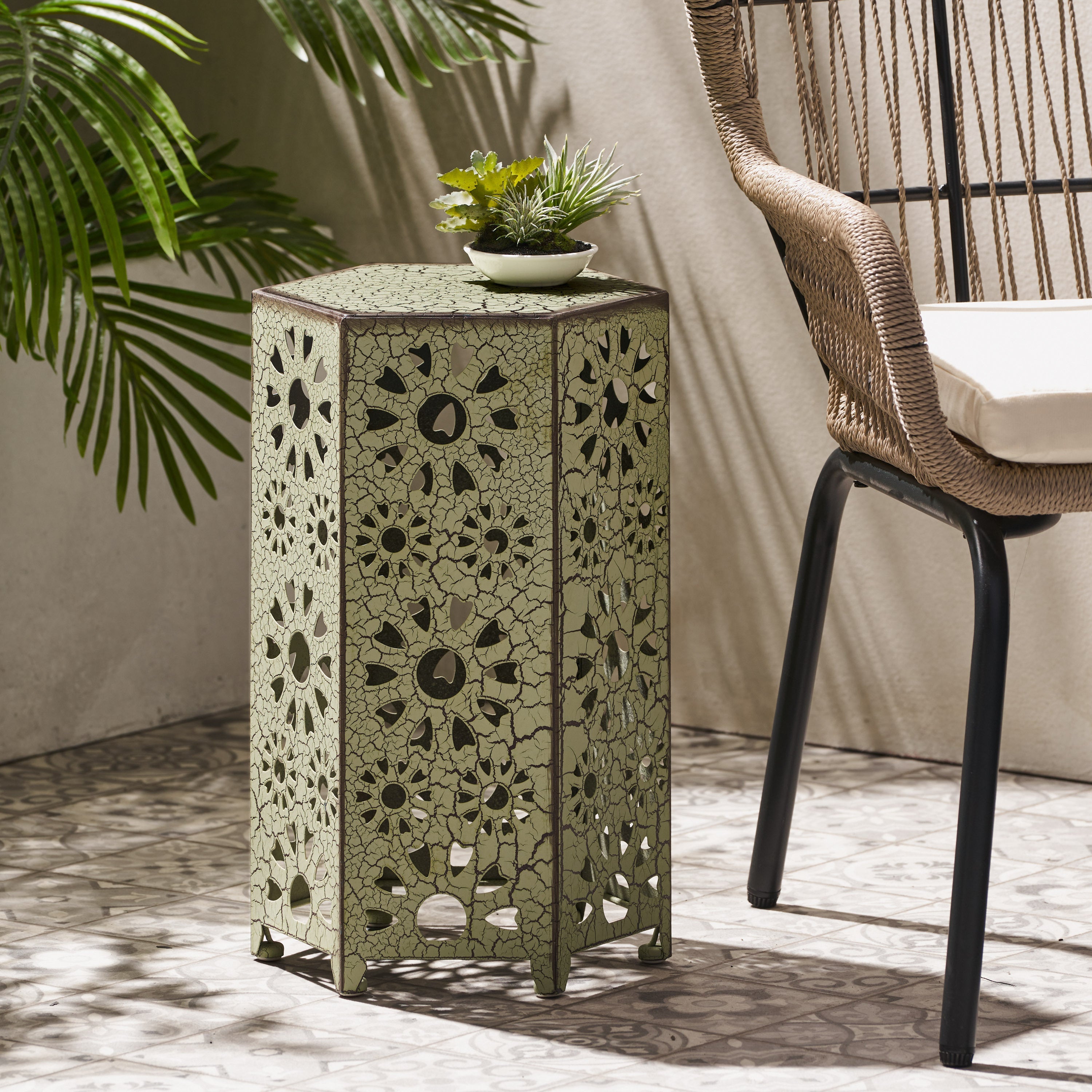 ELIANA Side Table - Green