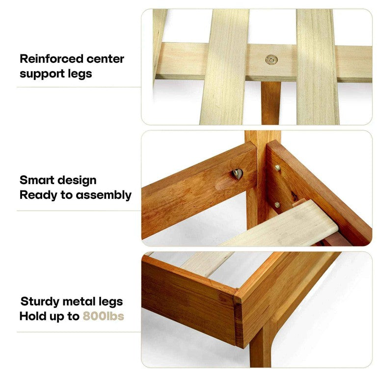Acacia Elara Platform Bed Frame - 3 Finishes