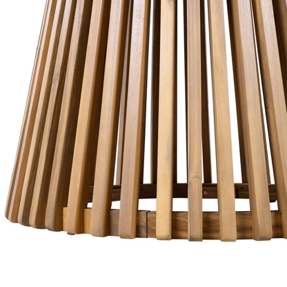 Outdoor Acacia Wood Patio Dining Table - 47.25"