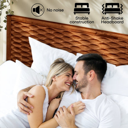 Acacia Elara Platform Bed Frame - 3 Finishes