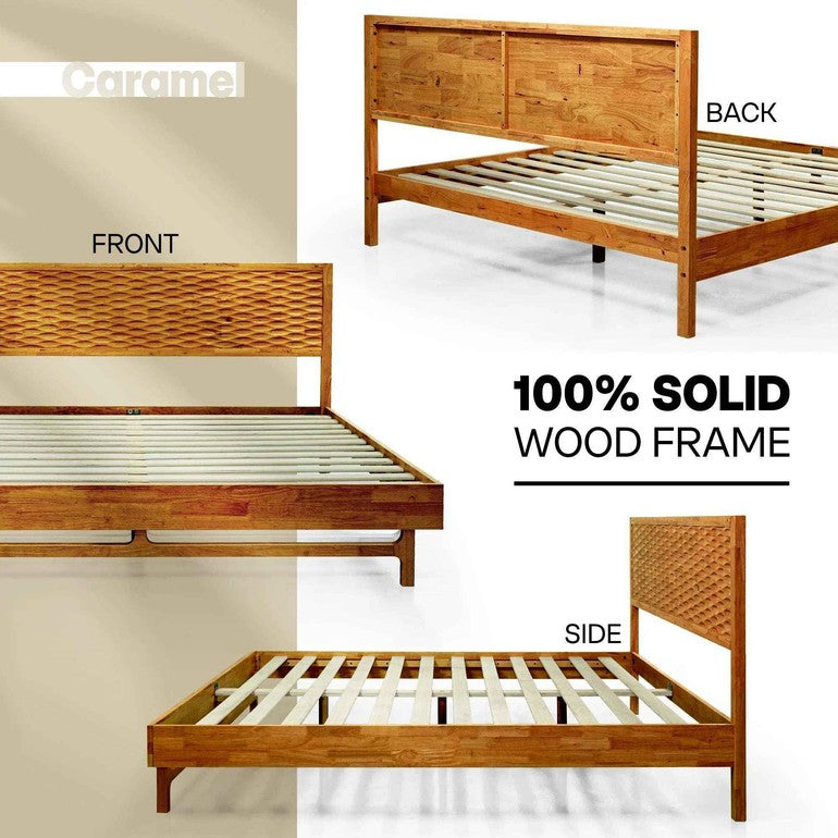 Acacia Elara Platform Bed Frame - 3 Finishes