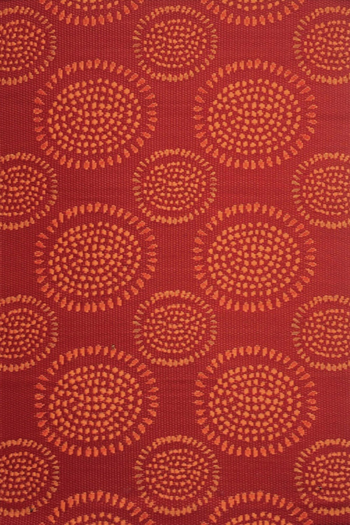 Molly Red/Orange Reversible Outdoor Mat