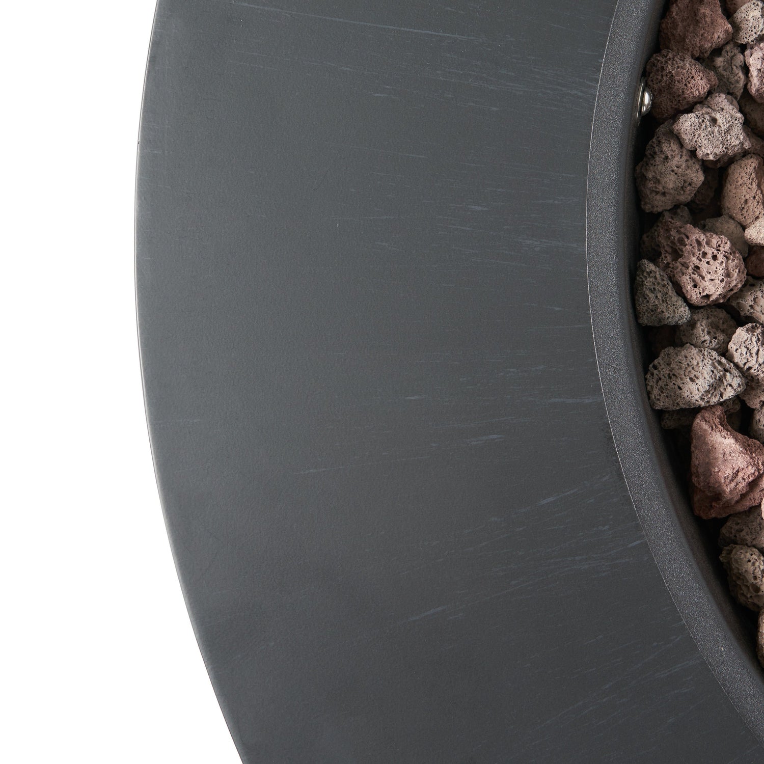 Round Gas Fire Pit