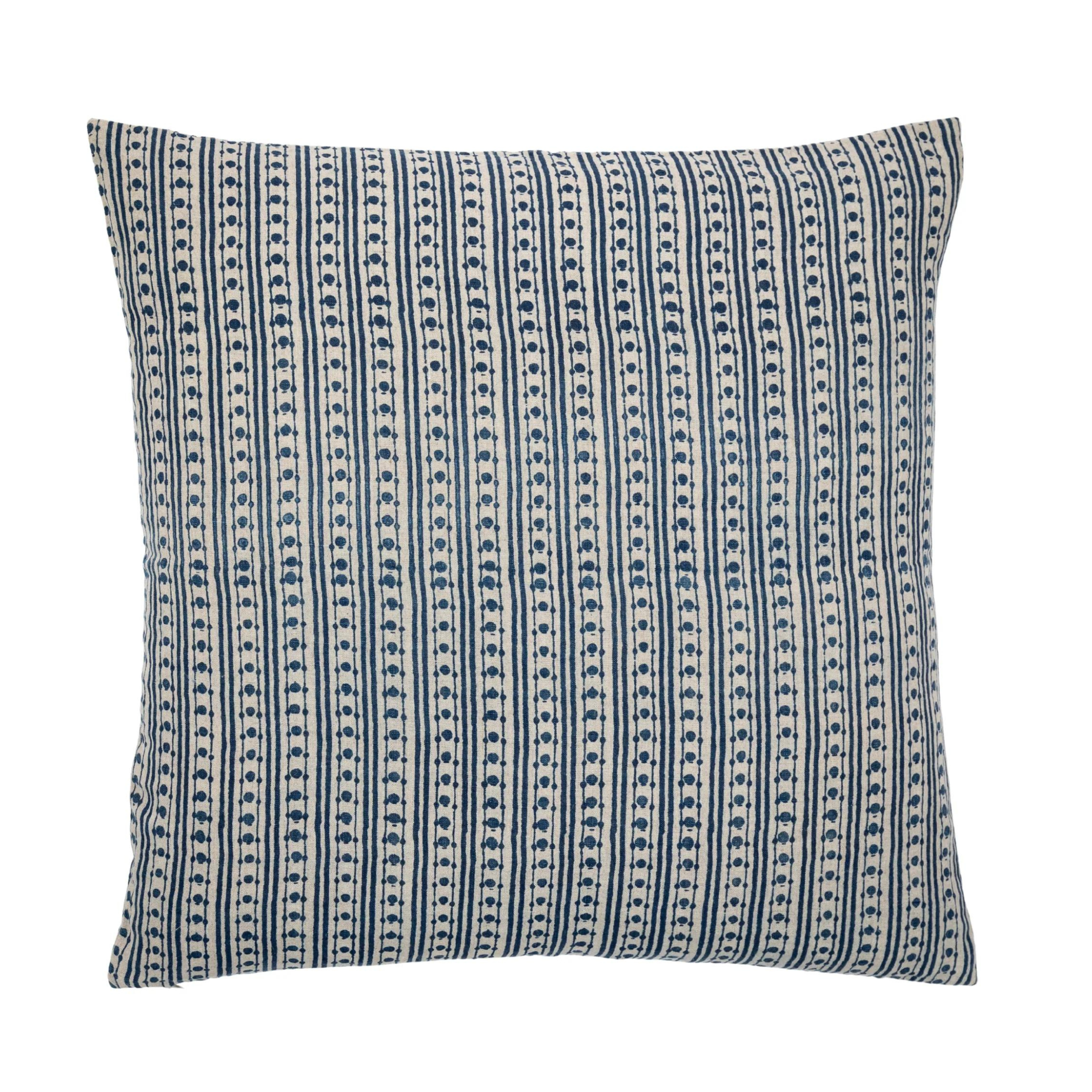 Dora Indigo Decorative Pillow Cover