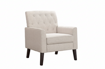 Linen Accent Chair