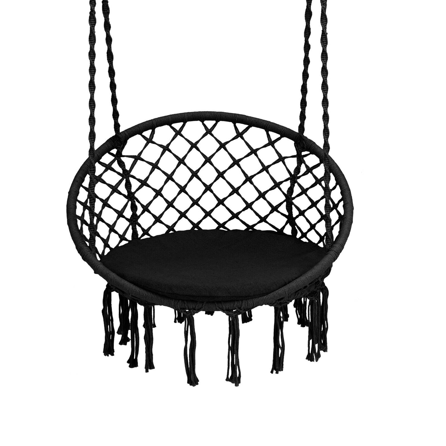 Cushioned Hammock Chair with Hanging Kit