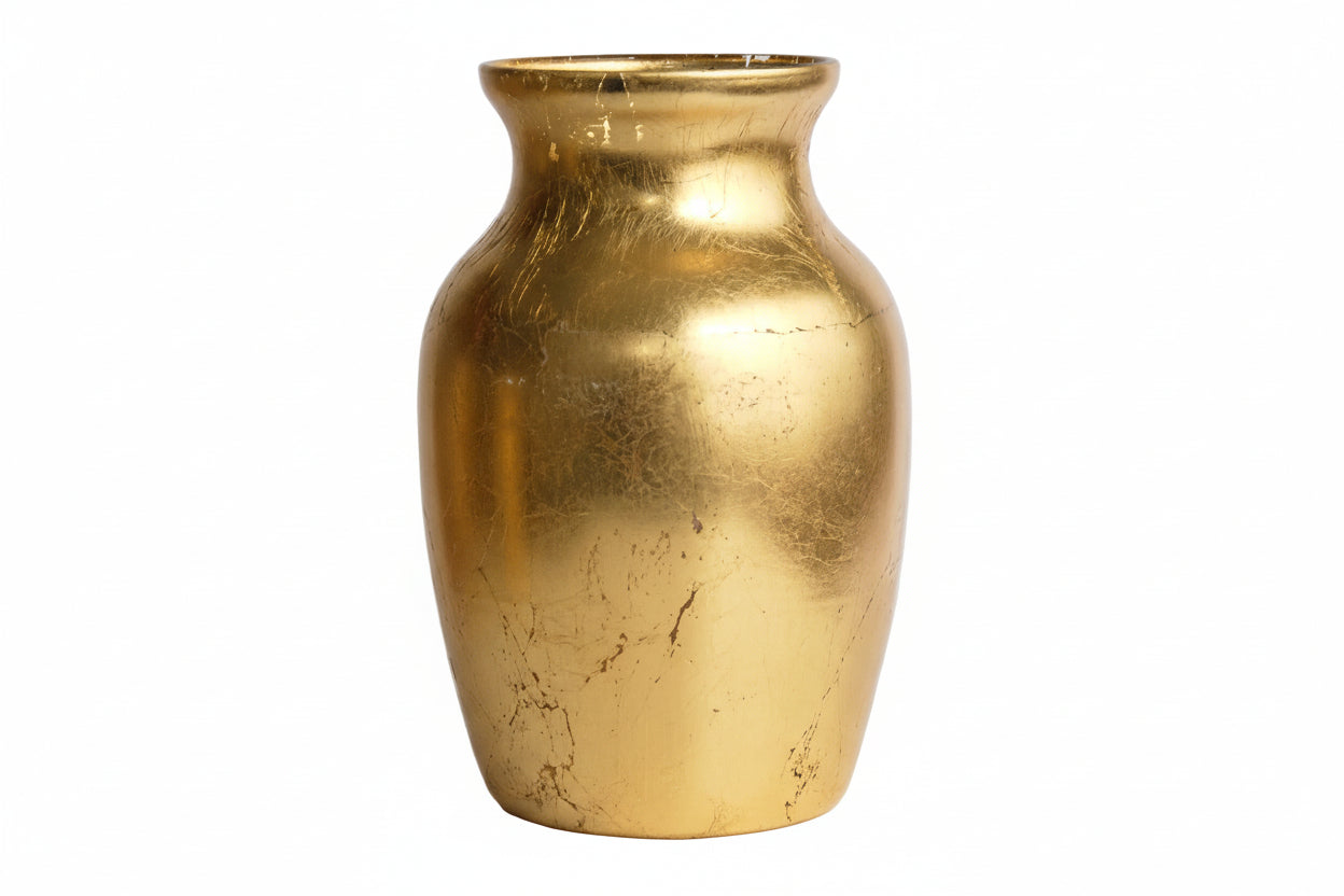 GILT Gold 7" Flower Vase