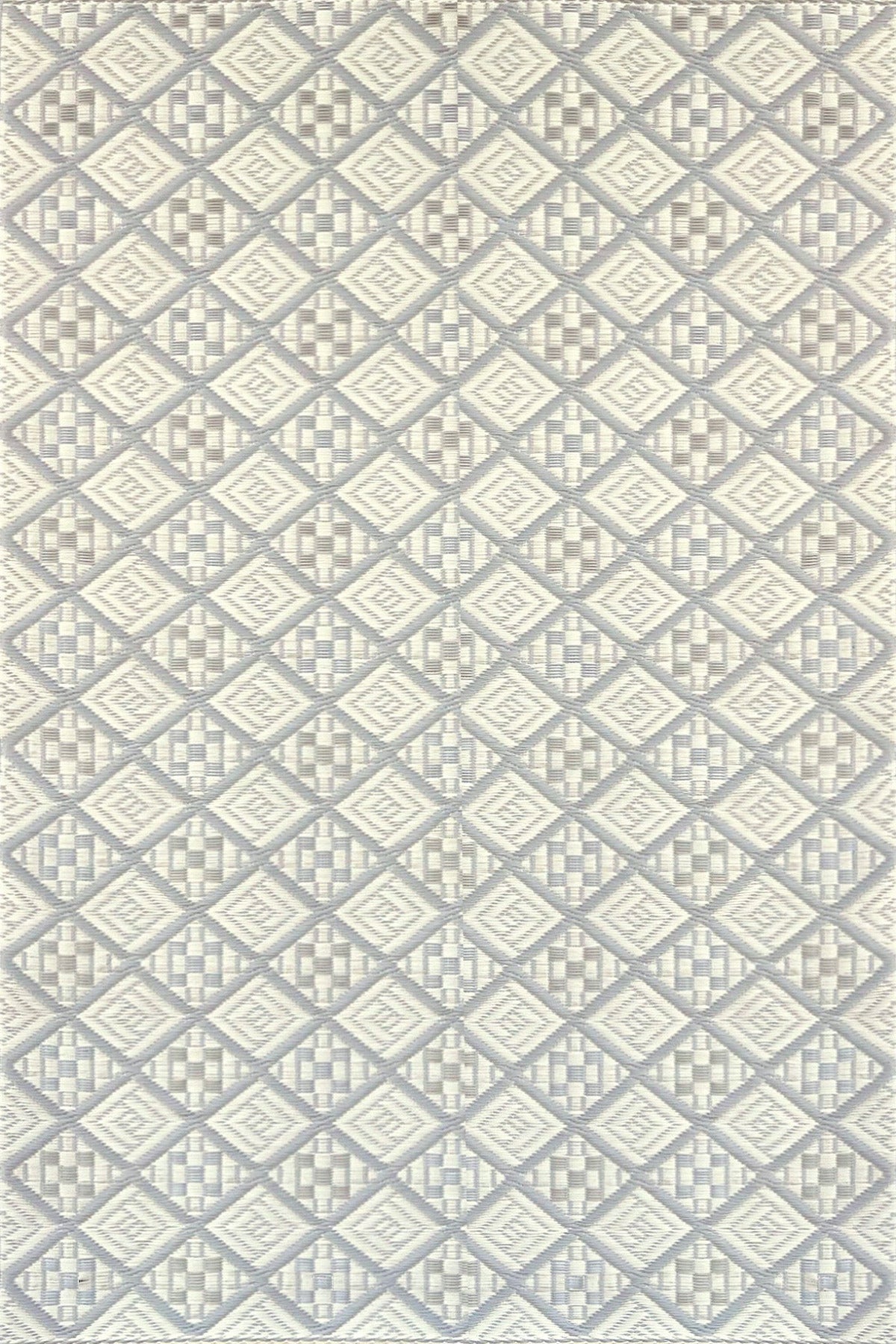 Scotch Silver &amp; Cream Outdoor Mat