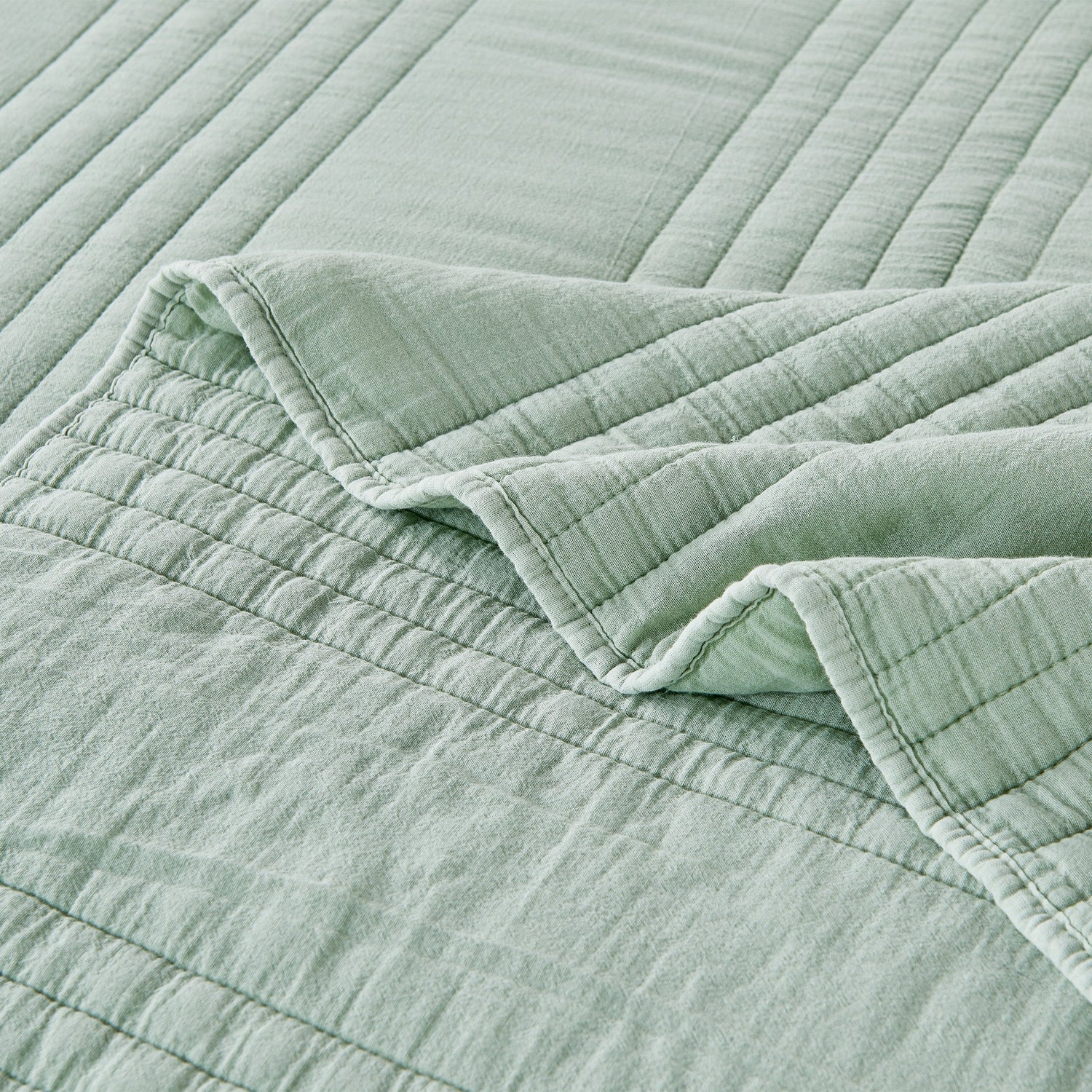 Stonewashed Cotton Quilt Sets