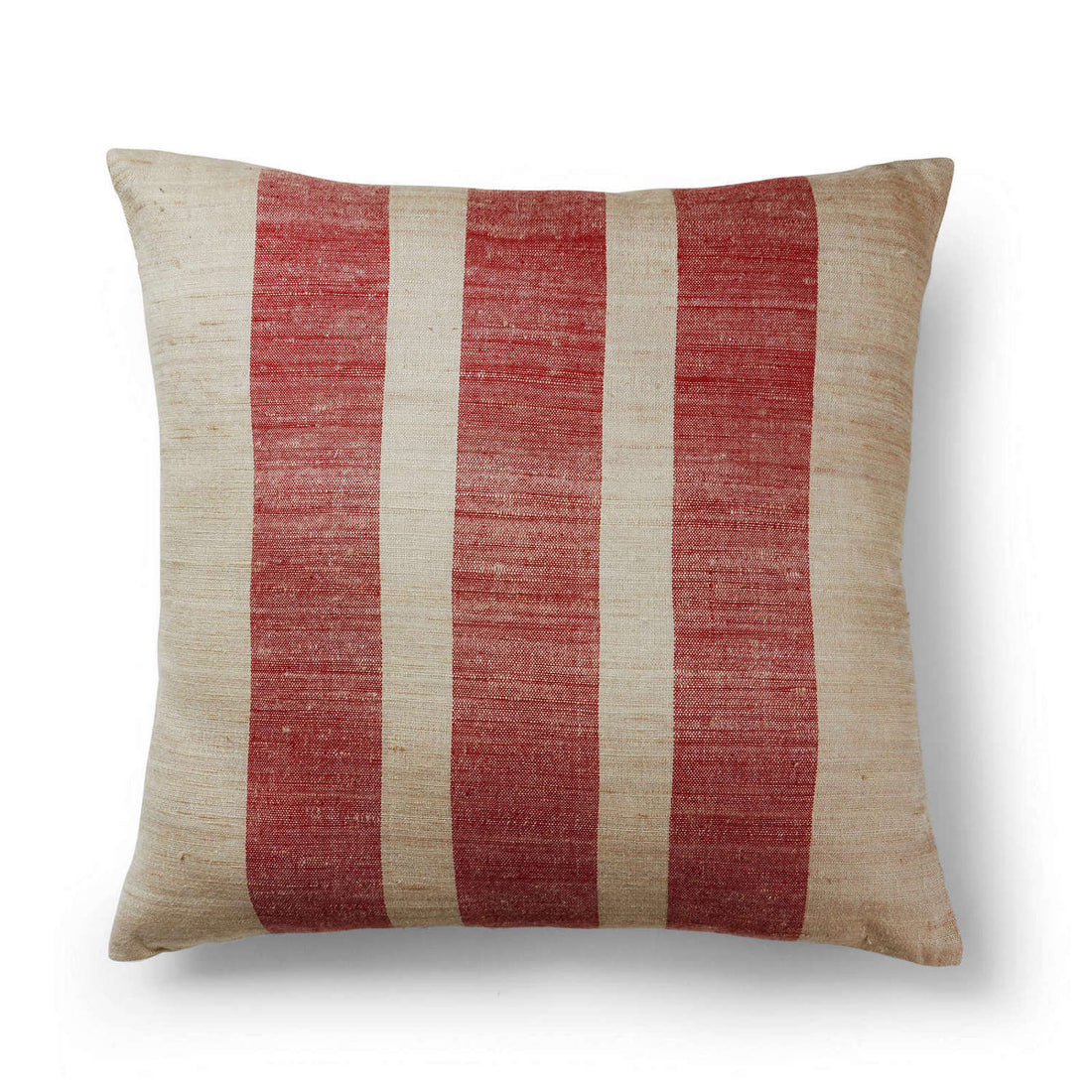 Handwoven Ahimsa Silk Pillow with Insert - 4 Colors