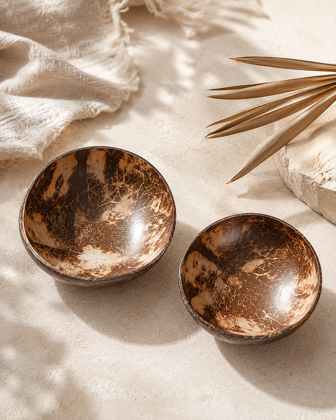 Set of 2 Coconut Catch-All