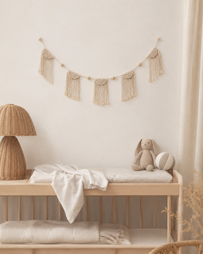 Iris Macrame Garland