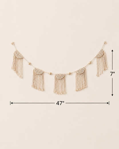 Iris Macrame Garland