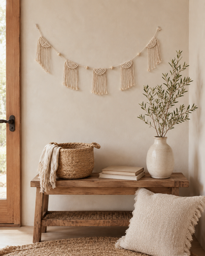 Iris Macrame Garland