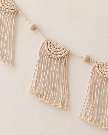 Iris Macrame Garland