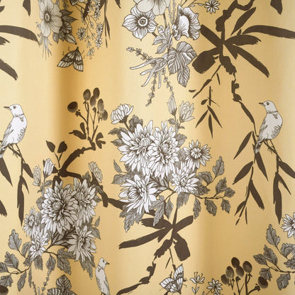 Botanical Garden Light Filtering Window Curtain Panel Sets -6 Colors