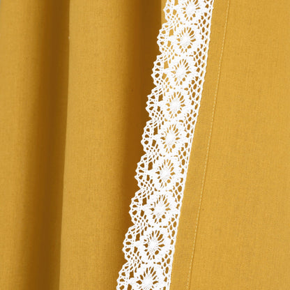Rosalie Faux Linen Window Panel Set