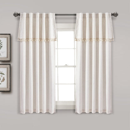 Ivy Tassel Window Curtain Panel Sets