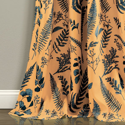 Devonia Light Filtering Window Curtain Panel Sets - 5 Colors