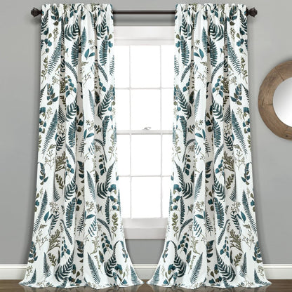 Devonia Light Filtering Window Curtain Panel Sets - 5 Colors